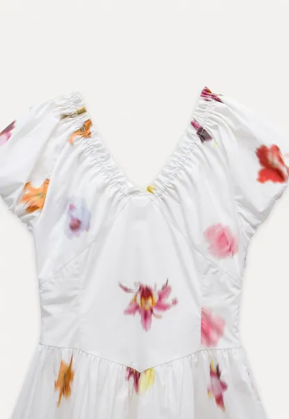 Romantic Floral Mini Dress