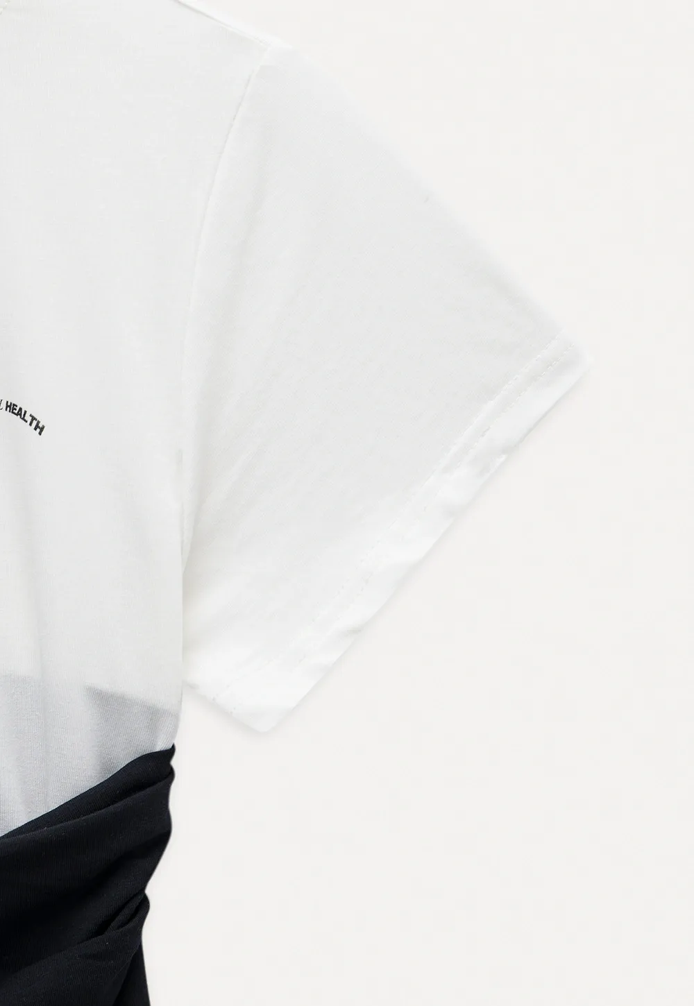Black and White Contrast Tee