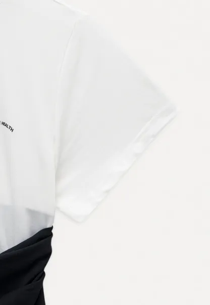 Black and White Contrast Tee