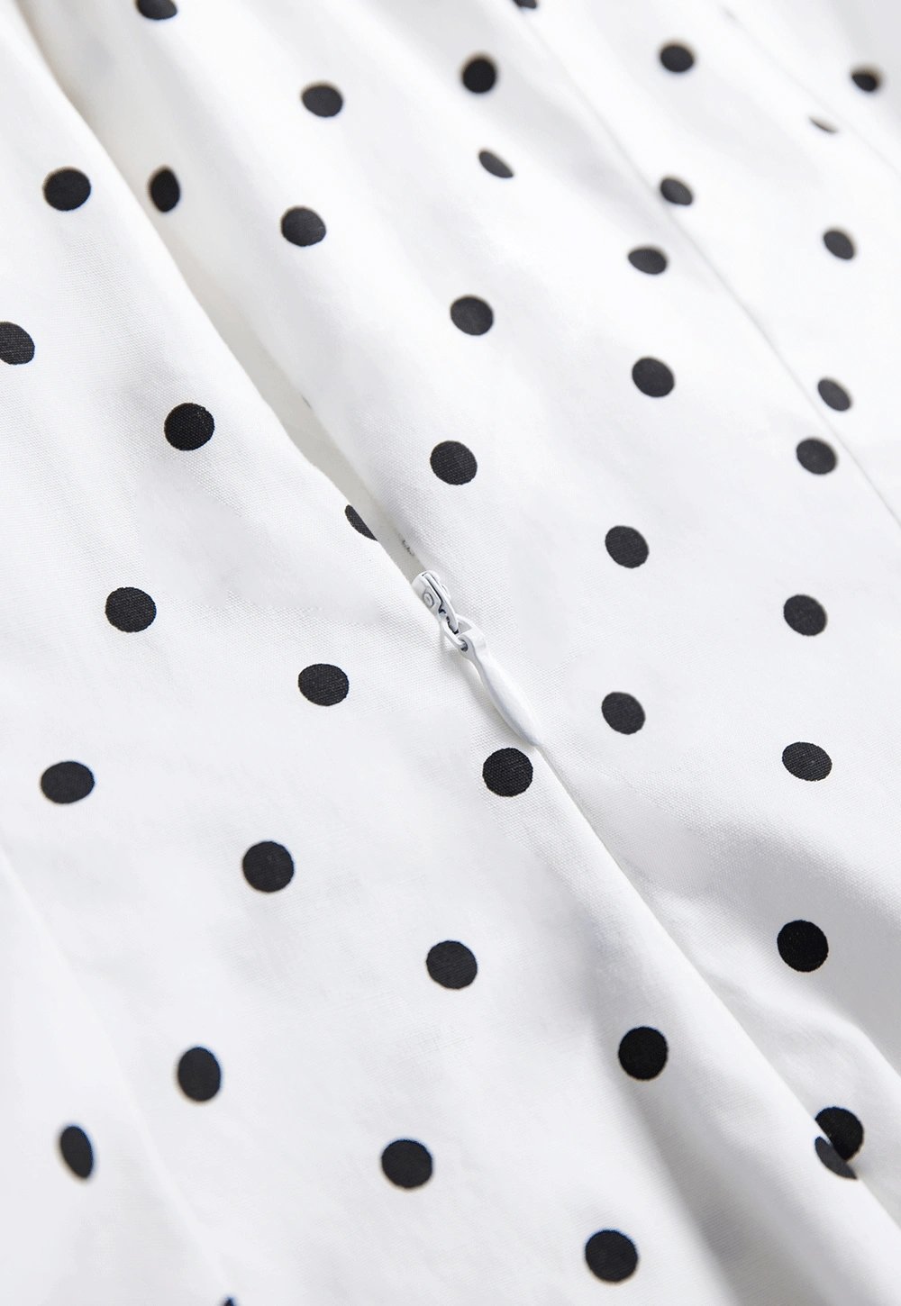 Women's Polka Dot Peplum Blouse