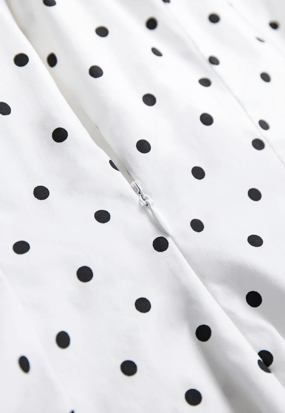 Women's Polka Dot Peplum Blouse