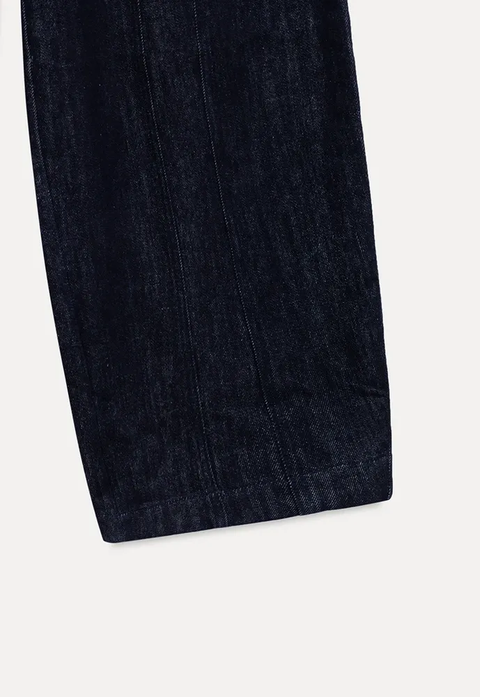 Women Wide‑Leg Denim Pants