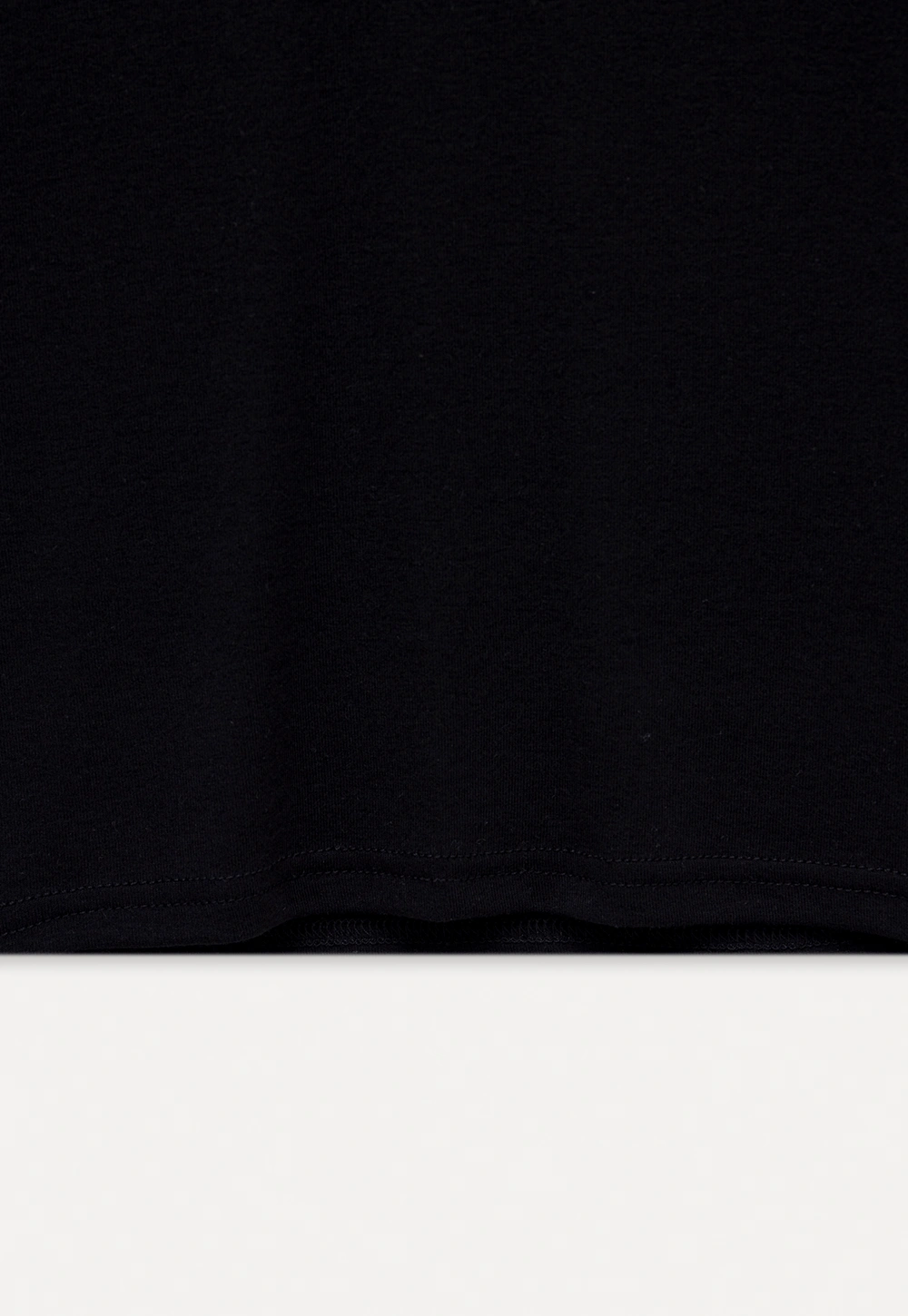 V-Ruffle Trim Fitted Top