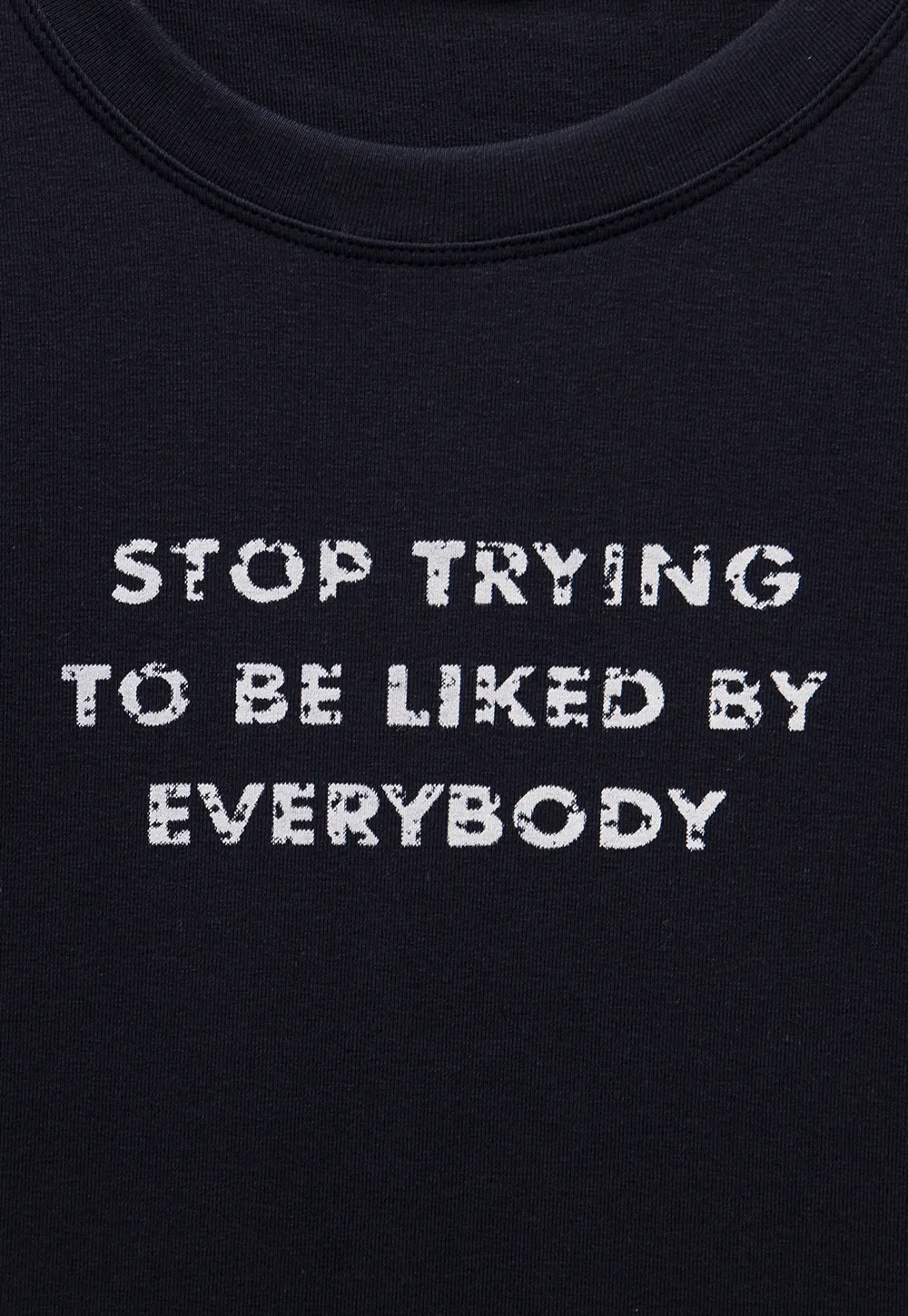 Graphic Slogan Tee