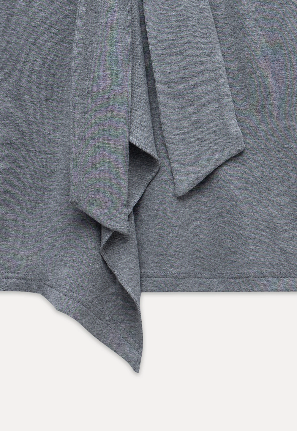 Women's Tie Neck Long Sleeve Tee