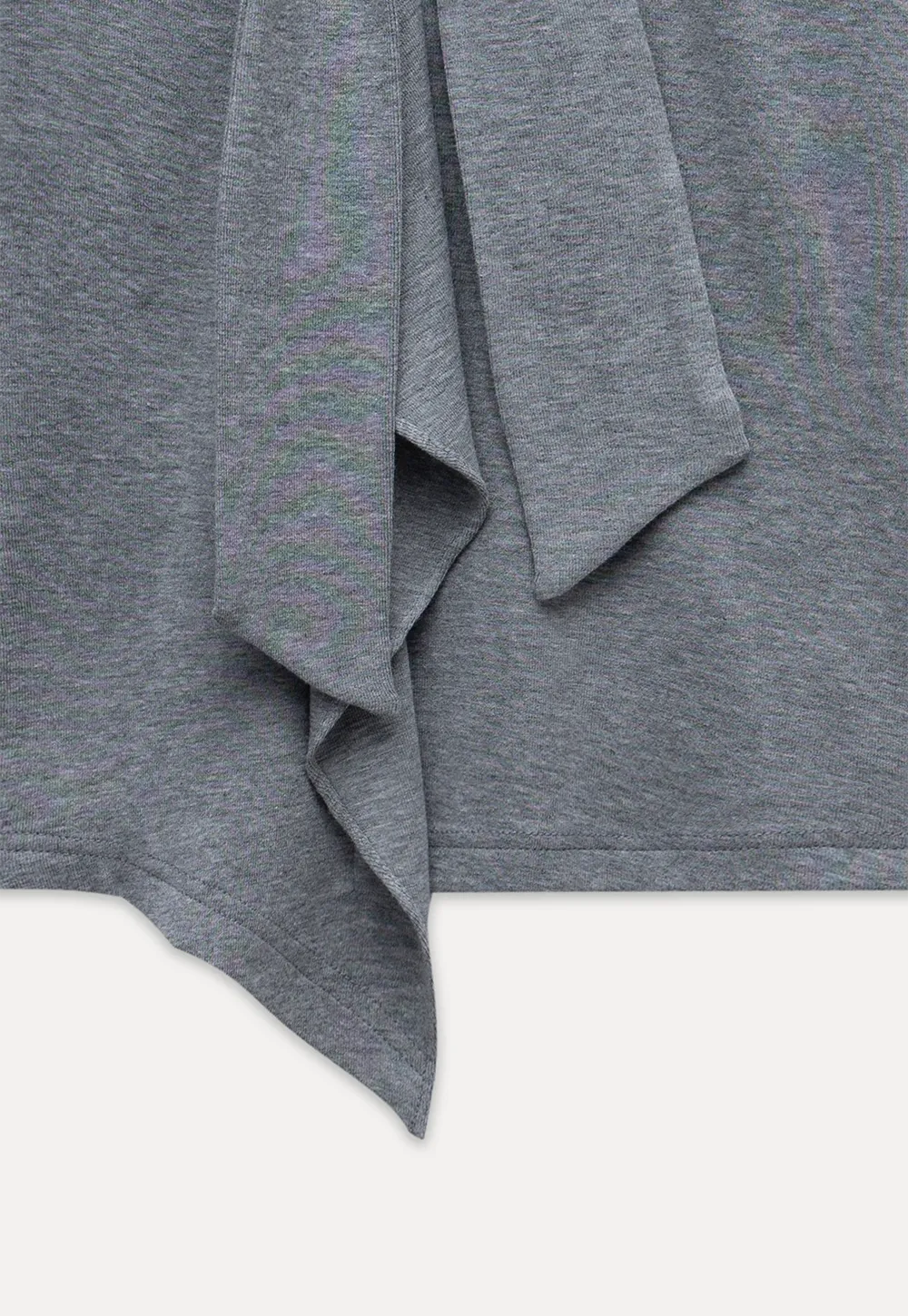 Women's Tie Neck Long Sleeve Tee