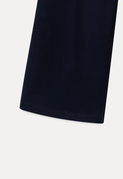 Drawstring Wide-Leg Pants