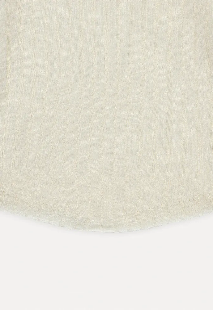 Ribbed Long-Sleeve Tee