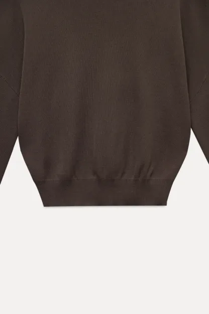 Off-Shoulder Knit Sweater