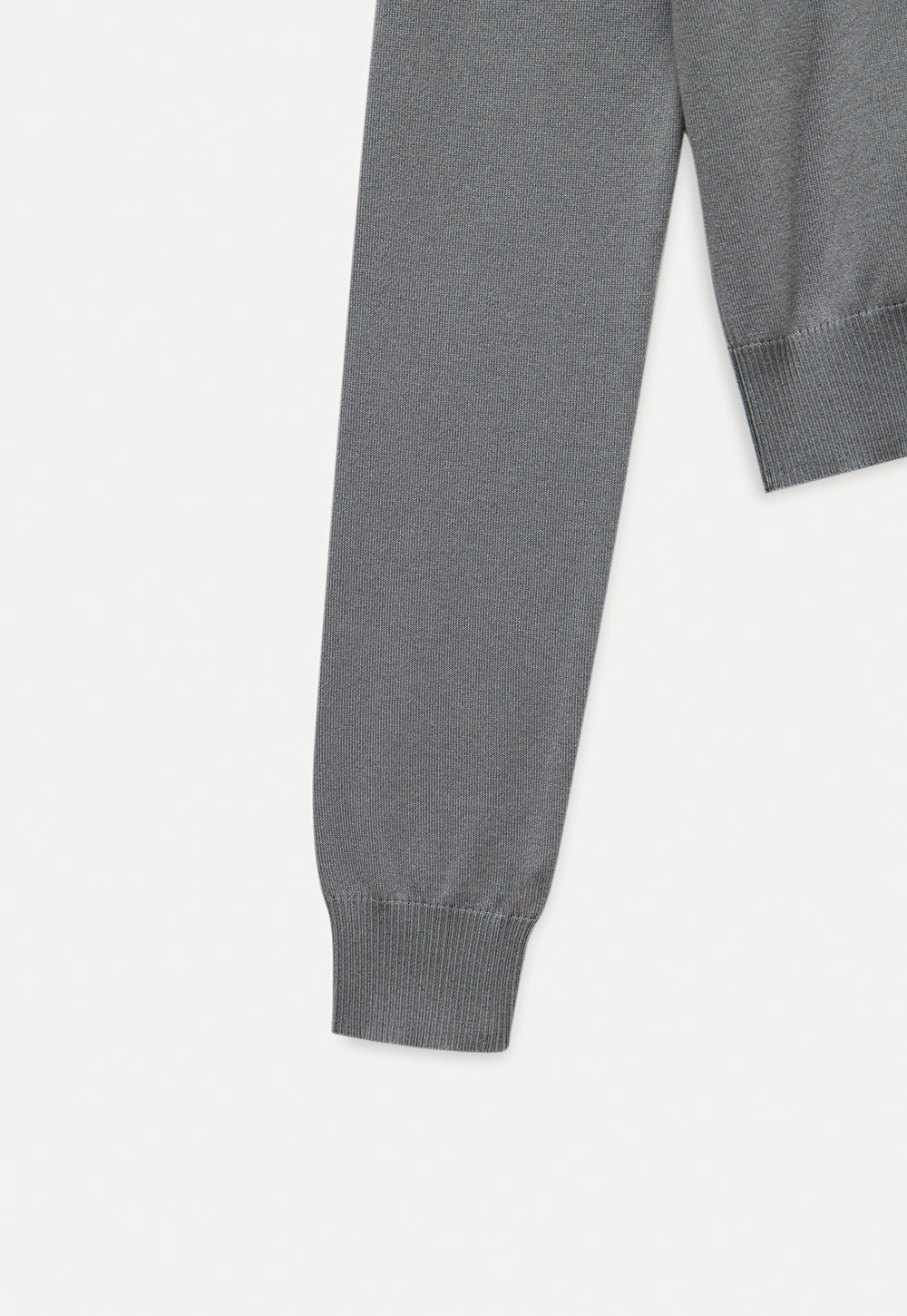 Women's V-Notch Long Sleeve Knit Top