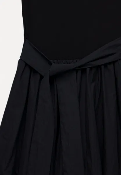 Women's Asymmetric Off-Shoulder Tie-Waist Mini Dress