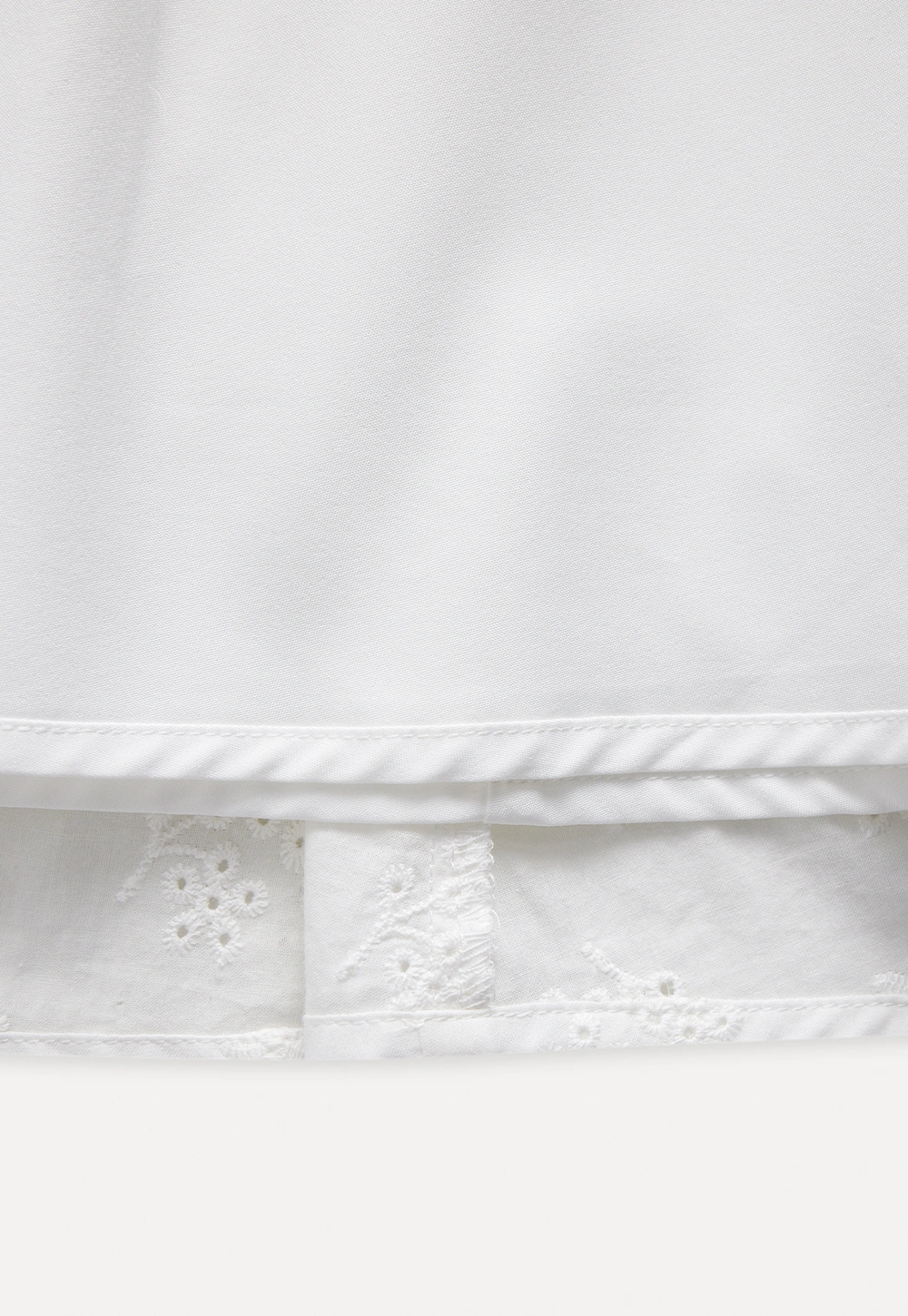 Women's Eyelet Tie-Front Button Cami Sundress