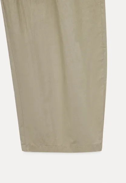 WomensElastic Waist Wide Leg Pants