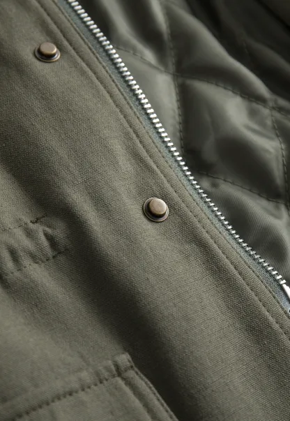 Womens Oversized Utility Pocket Jacket