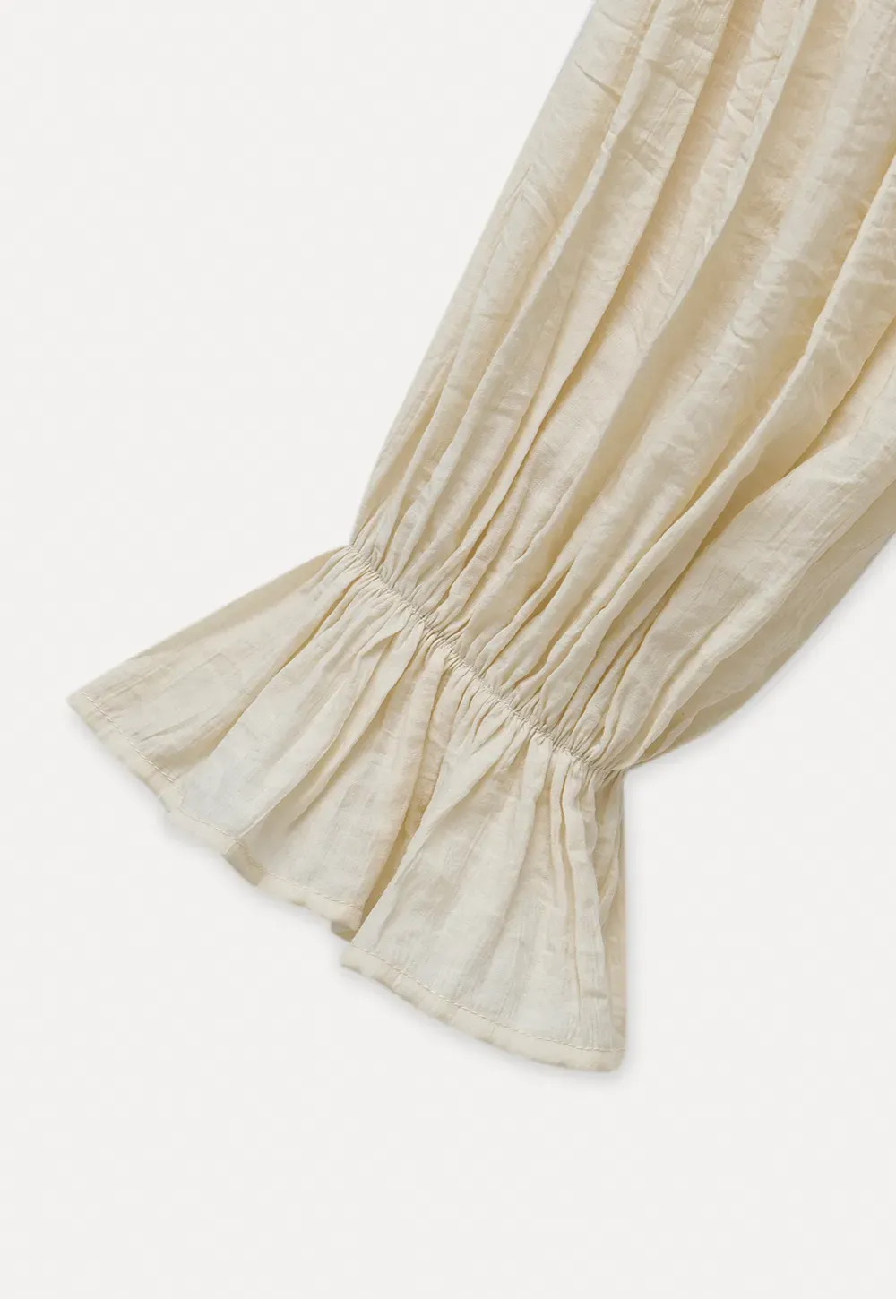 Ruffled Long Sleeve Mini Dress