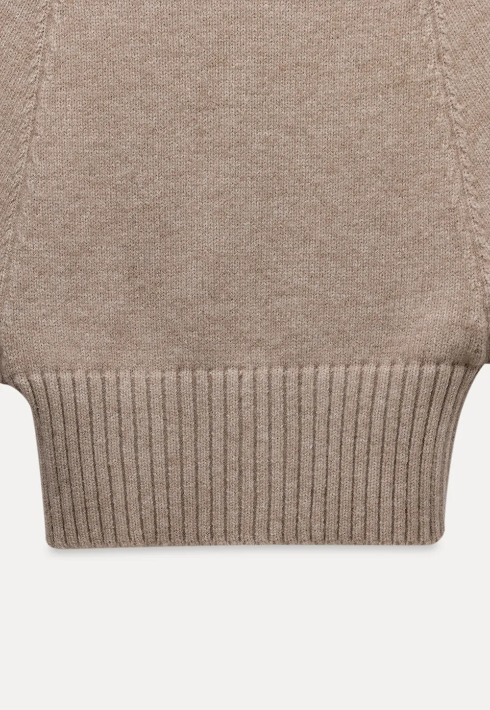 Elegant Cable Knit Turtleneck Wrap