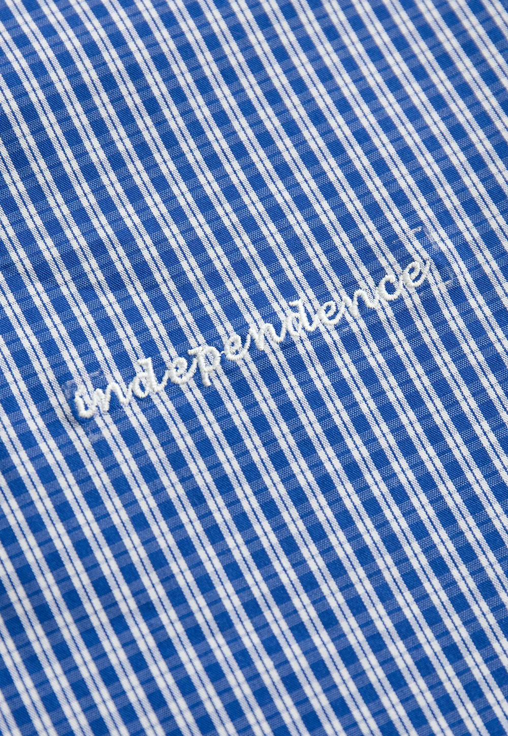 Blue Check Button Up Shirt