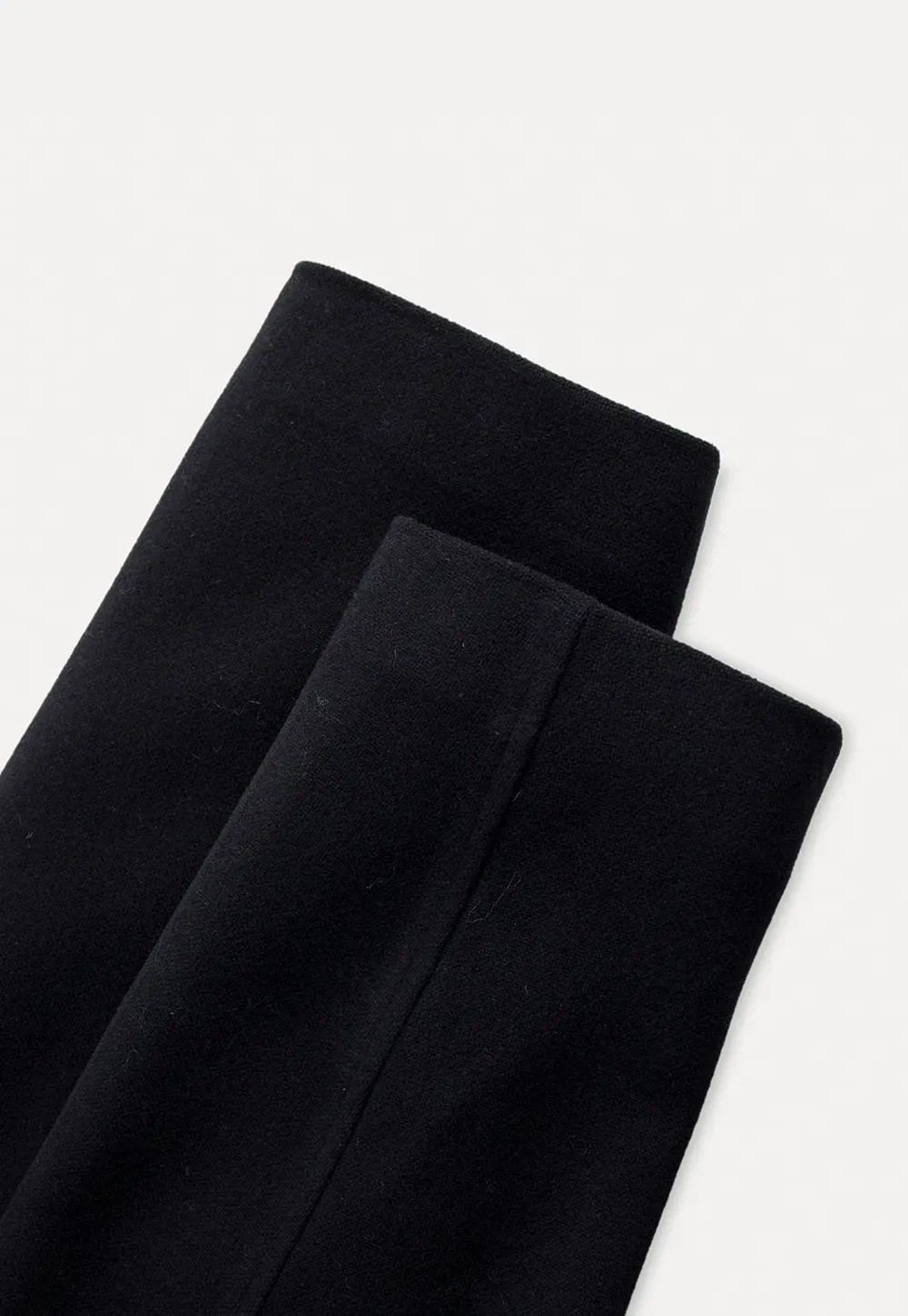 Faux Fur Trim Belted Wool Coat