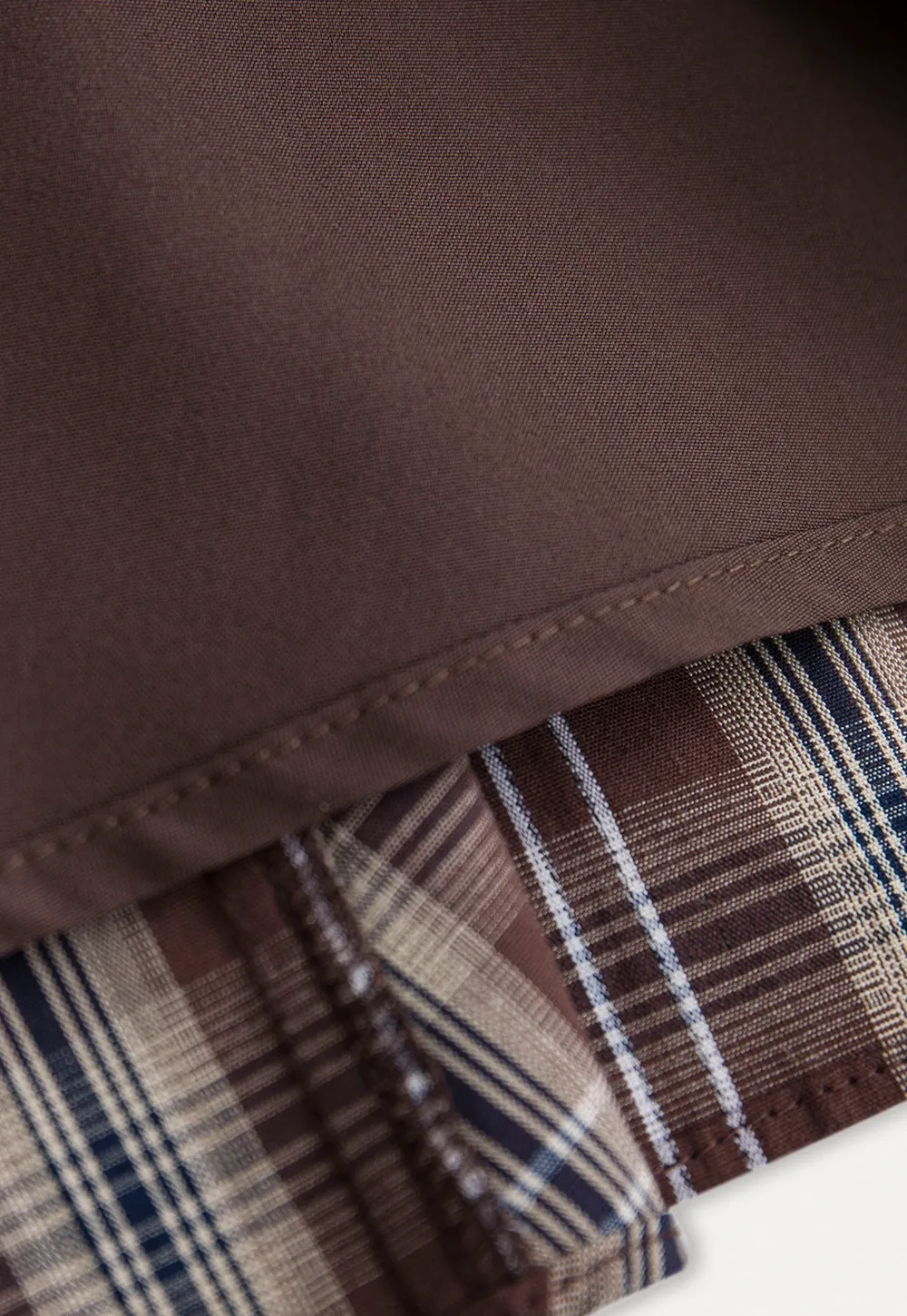 Vintage Plaid High Waist Maxi Skirt