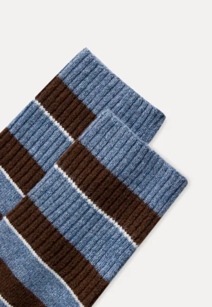 Striped Turtleneck Sweater