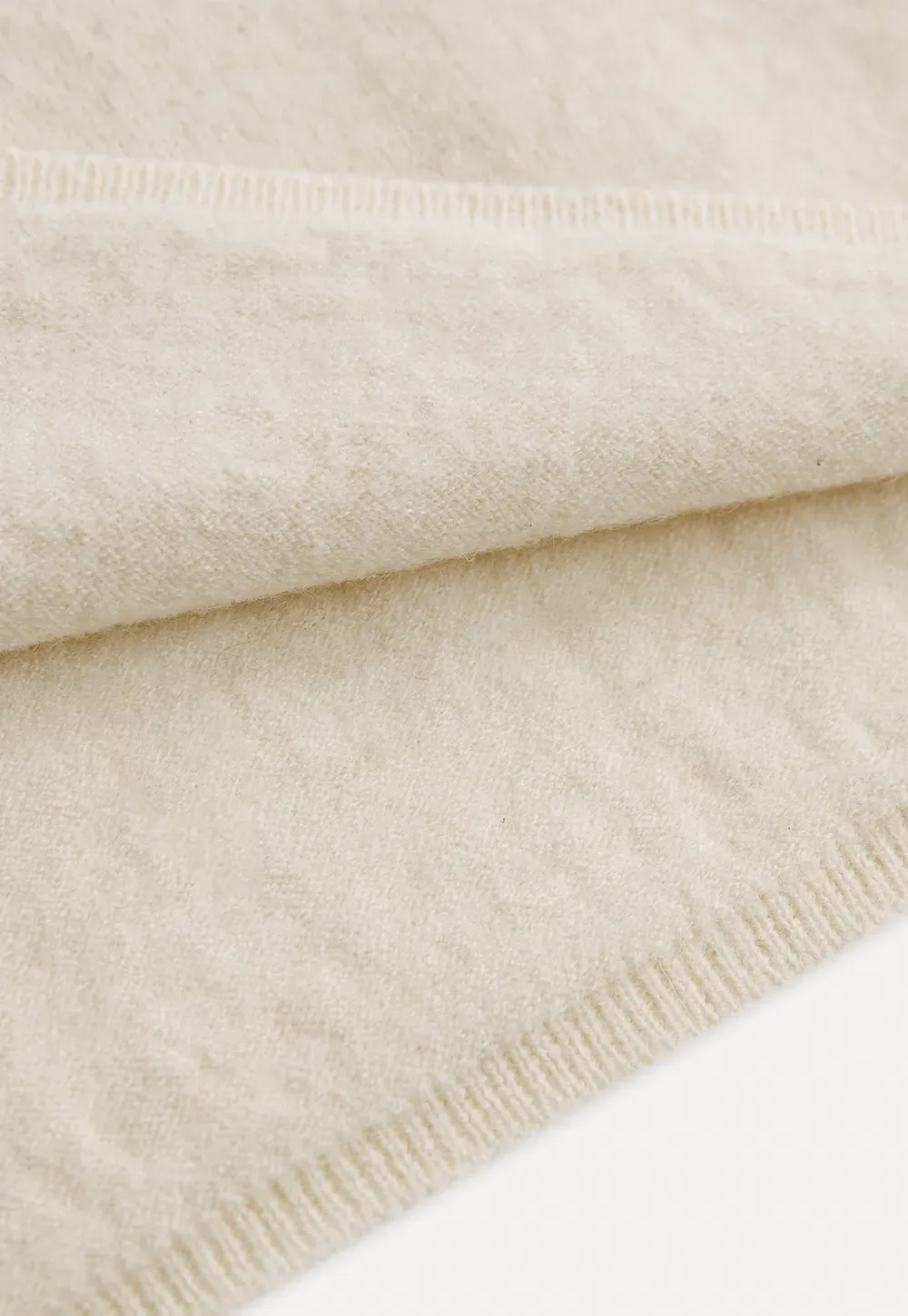 Lace Trim Fleece Top