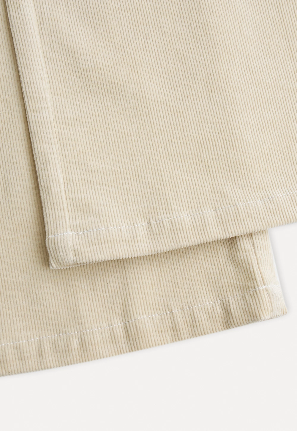 Women High Waist Corduroy Pants Wide Leg Casual