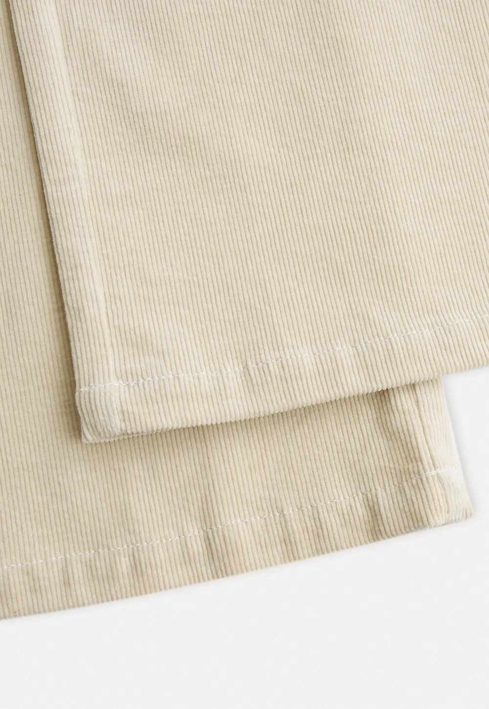 Women High Waist Corduroy Pants Wide Leg Casual