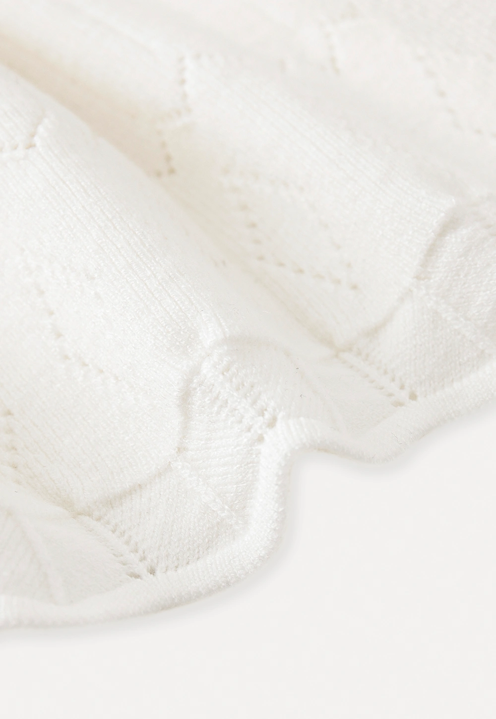 Chic White Cardigan with Bow Tie and Matching Camisole