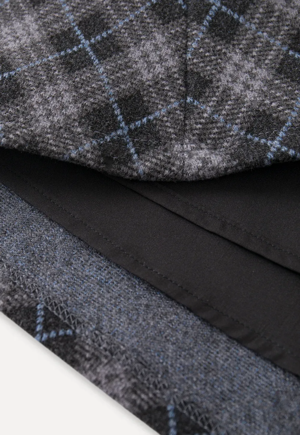 Plaid A-Line Mini Skirt