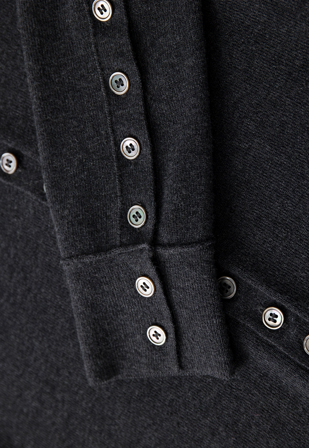 Womens Long Sleeve Button Down Knit Cardigan