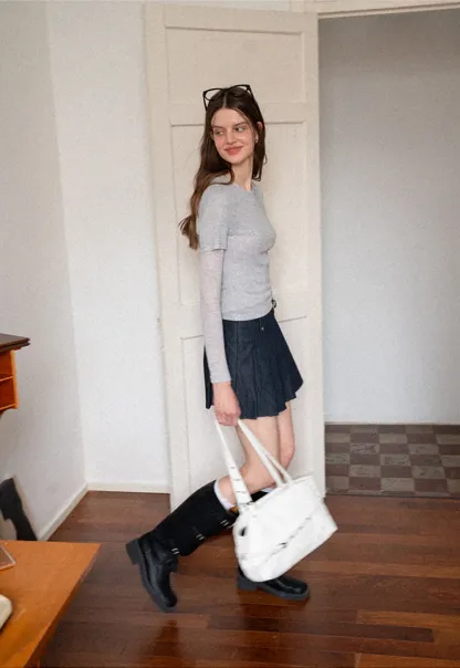 2-Piece Basic Tee Set (Long Sleeve & Short Sleeve)