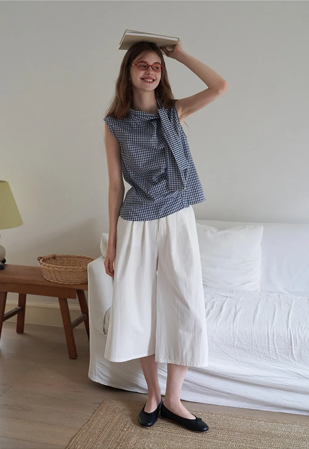 Elegant Tie Neck Sleeveless Top for Women