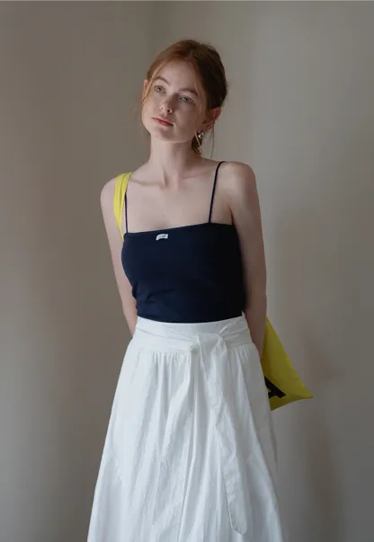 Women’s High-Waist Balloon Midi Skirt