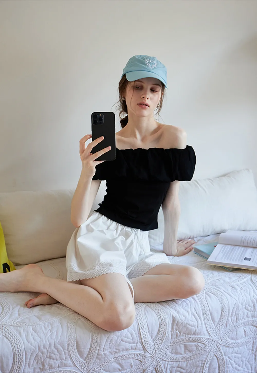 Women’s Off Shoulder Puff Sleeve Top