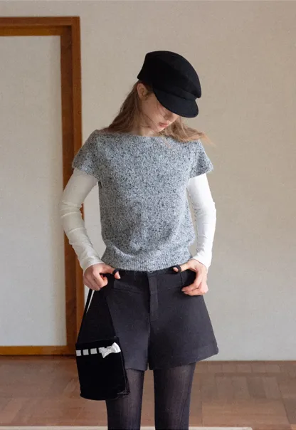 Womens High Waist Shorts with Belt