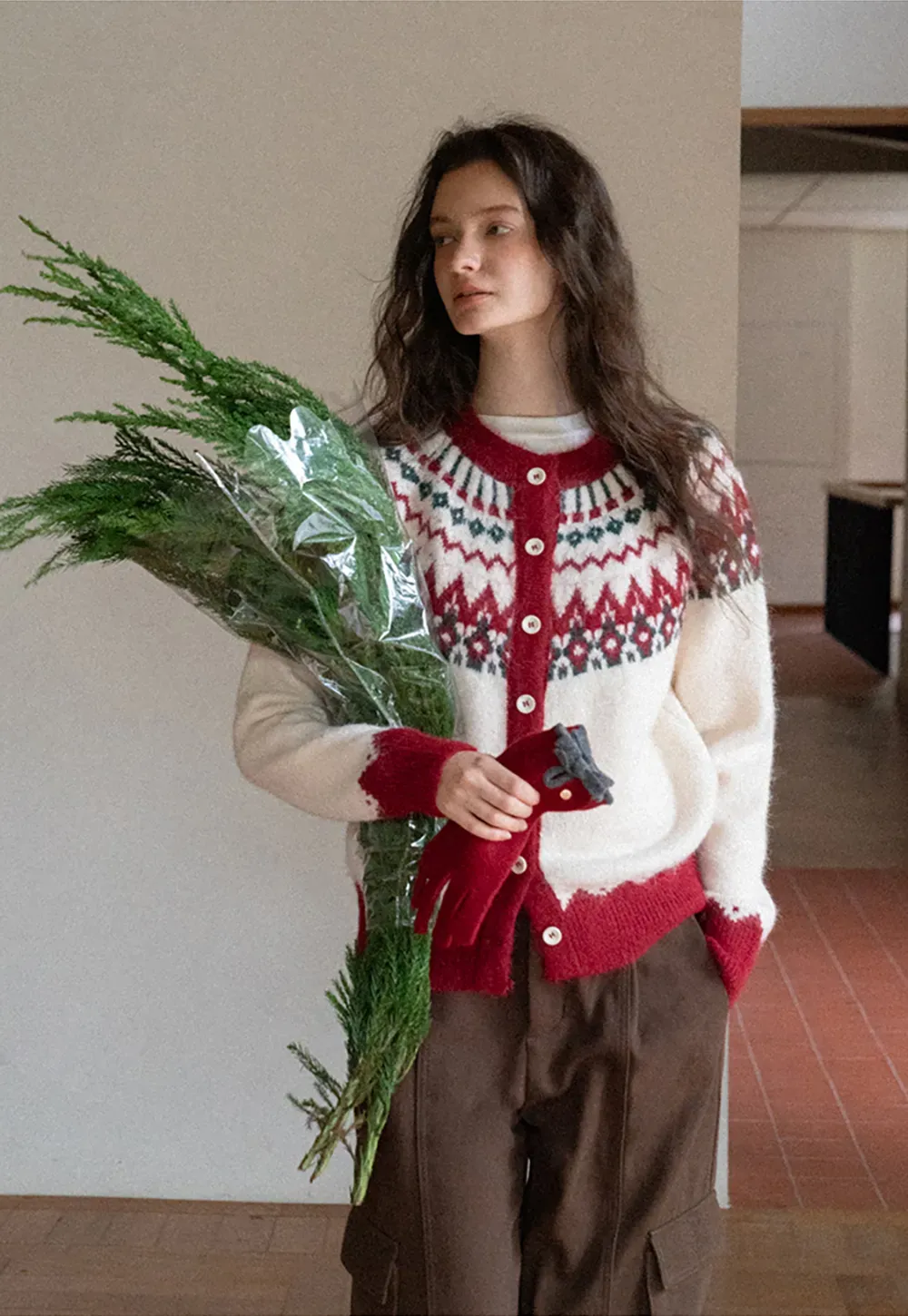 Fair Isle Knit Sweater