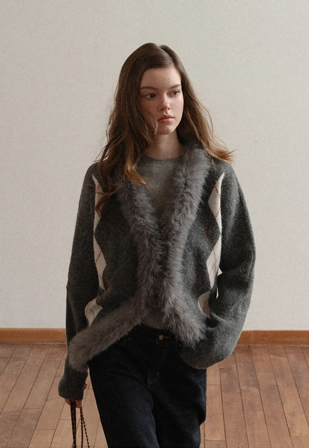 Women Classic High Rise Denim Wide Leg Pants