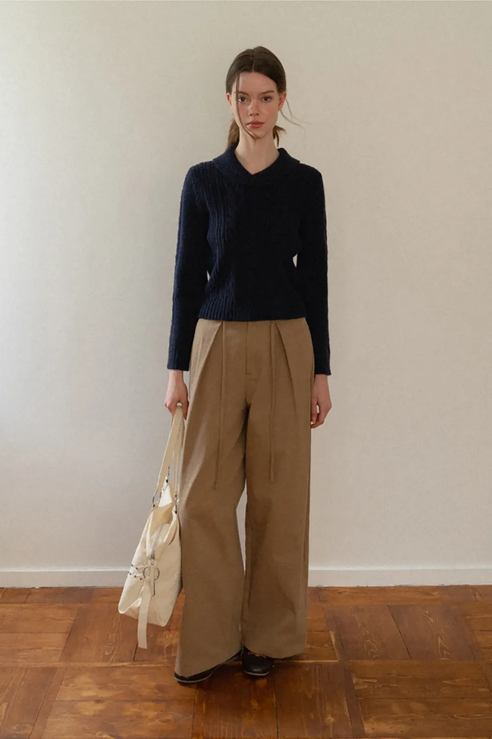 Cozy Ribbed Cable Knit Sweater