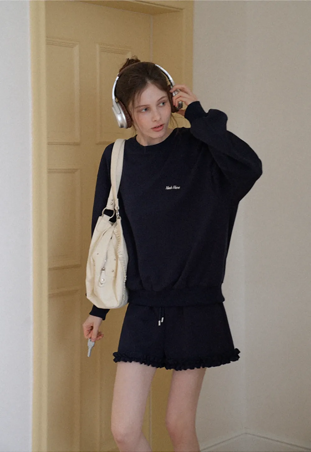 Frill Hem Lounge Set