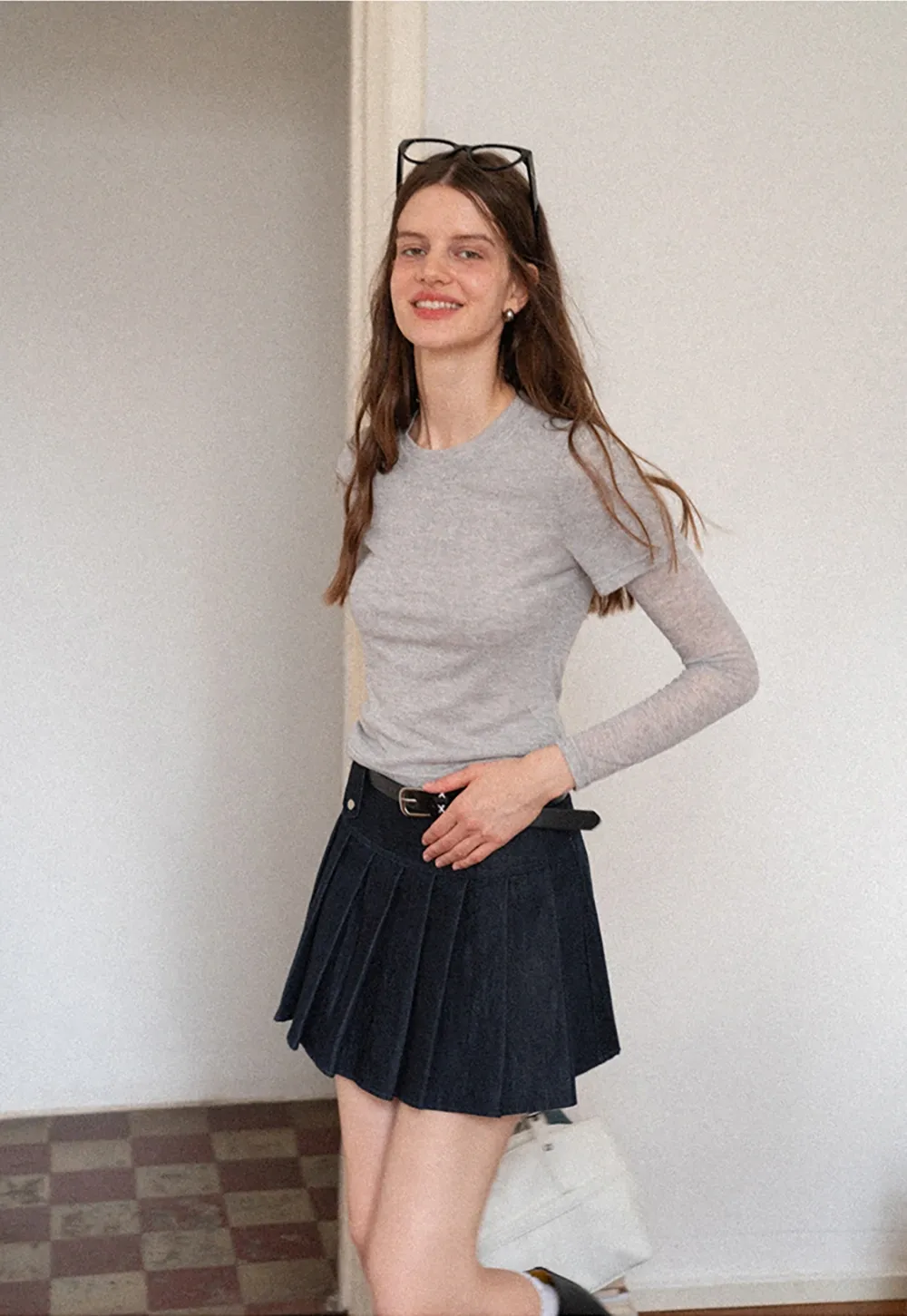 2-Piece Basic Tee Set (Long Sleeve & Short Sleeve)