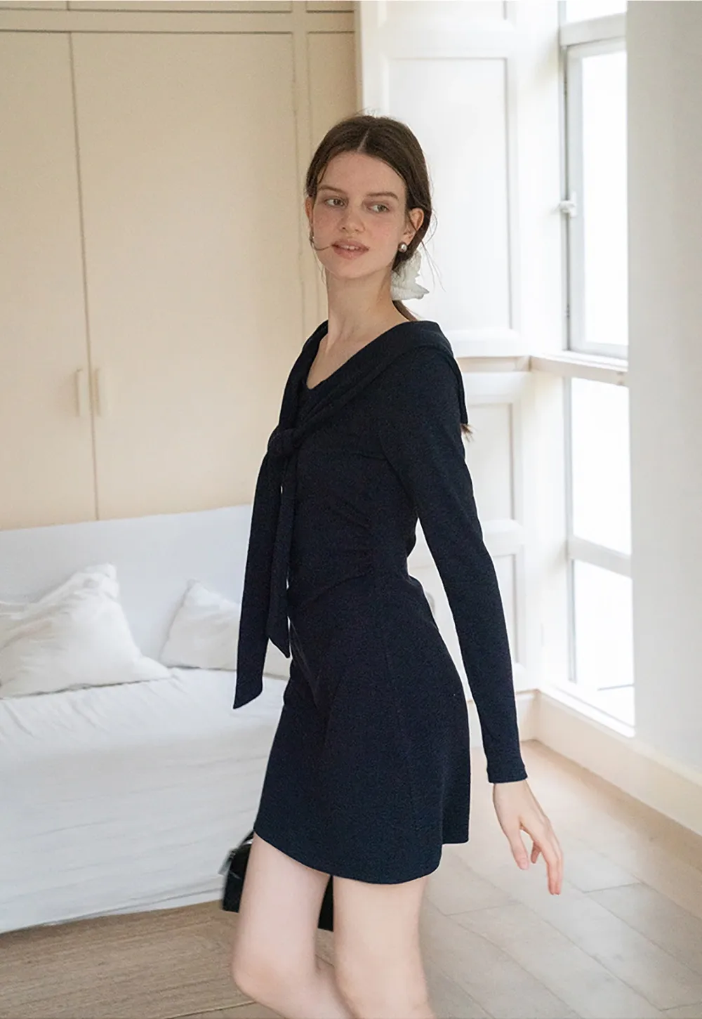 Elegant Bodycon Long Sleeve Dress