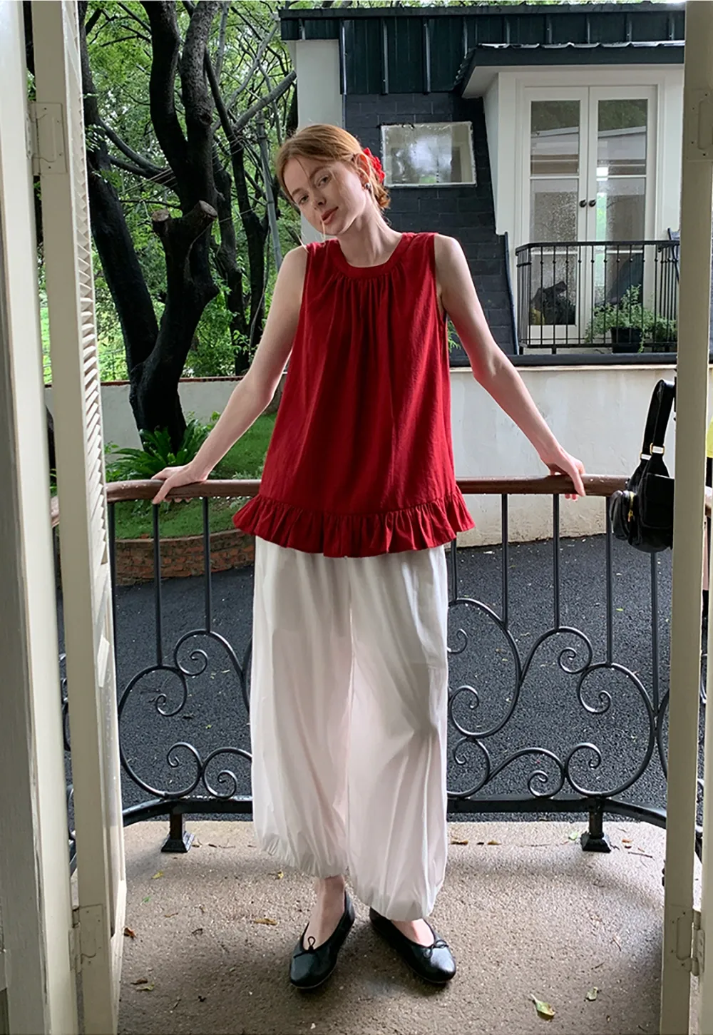 Women’s High Waist Lantern Pants