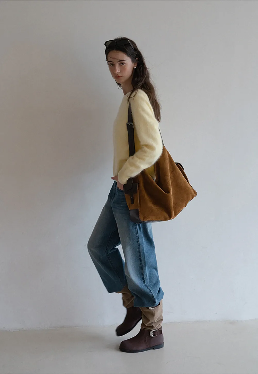 Cozy V-Neck Long Sleeve Sweater