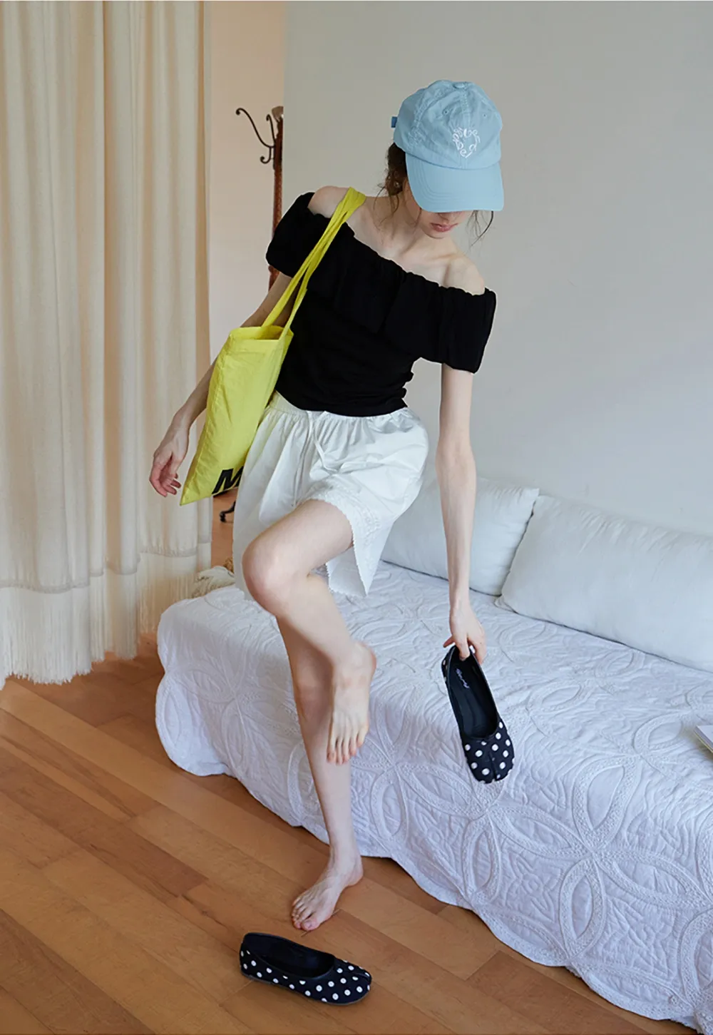 Women’s Off Shoulder Puff Sleeve Top