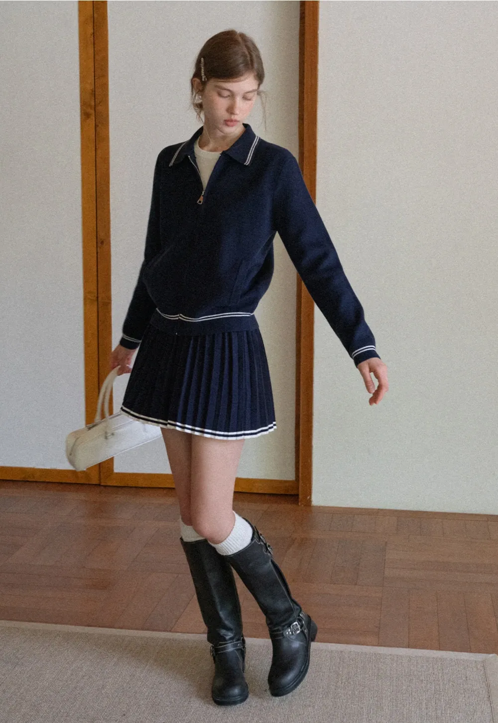 Fall Winter School Uniform Inspired Outfit Set