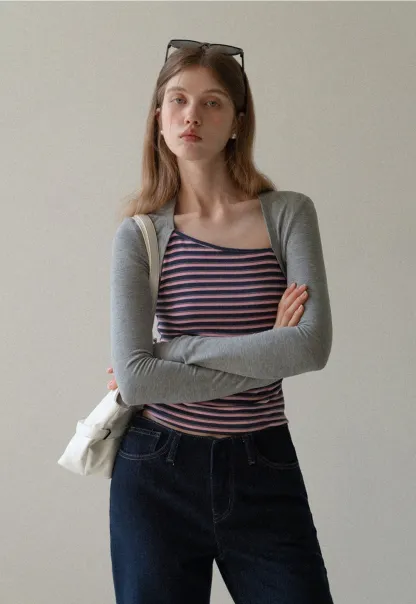 Women Casual High Waist Straight Leg Denim Pants