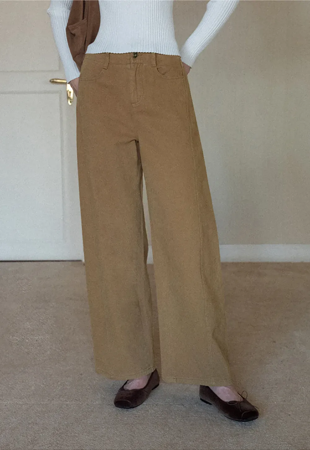 High Waist Wide Leg Pants