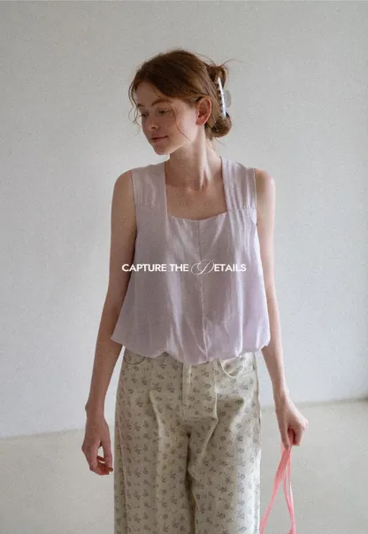 Women’s Ditsy Floral Wide-Leg Pants