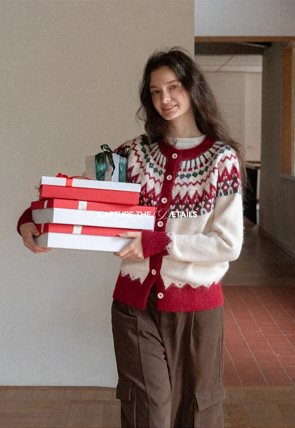 Fair Isle Knit Sweater