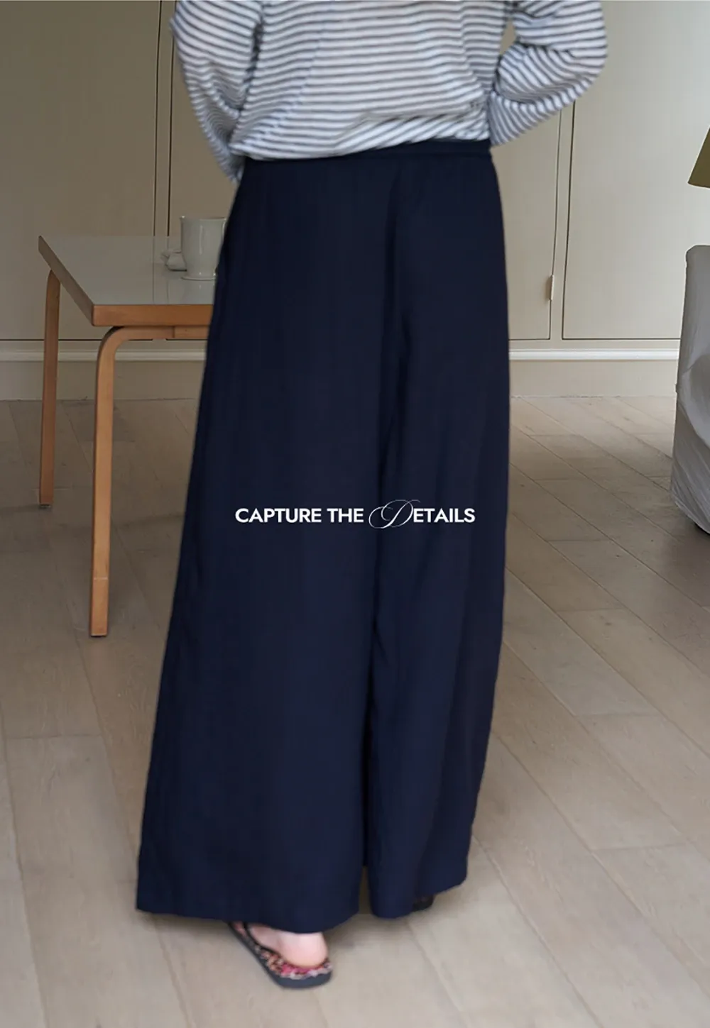Wide Leg Drawstring Pants